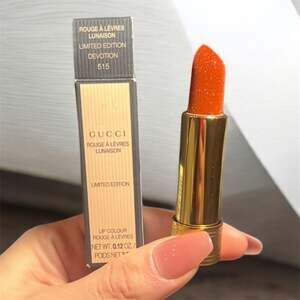 Gucci Rouge à Lèvres Long-Lasting Matte Lipstick. Limited Edition 515 Devotion!